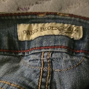 Paris Blues Blue Jeans with Red Stitching Sz:13